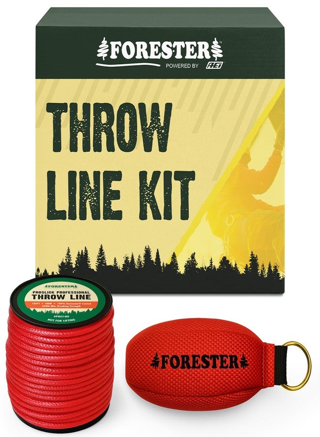 FORESTER Arborist Throw Line Kit | 15oz Throw Weight & 180ft Throw Rope | Pro Slick 100% Dyneema Throw Line Rope | Arborist Equipment for Tree Climbing - Image 1