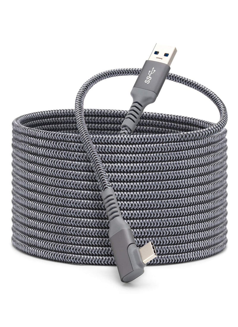 Generic 20ft Link Cable for Oculus Quest 2 - Fast Charging & Data Transfer USB C 3.2 Gen1 Cable for VR Headset and Gaming Experience  - Image 1