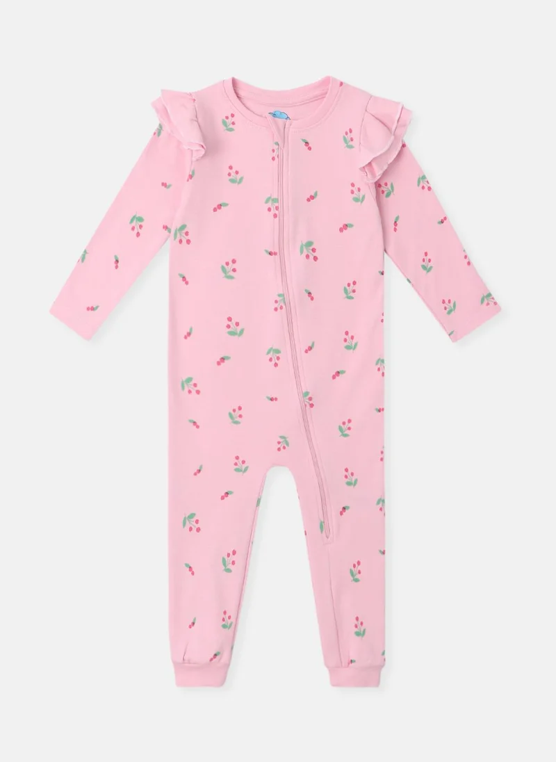 نوتيناتي Nautinati Infants Premium Cotton Graphic Printed Pack of 2 Sleepsuits