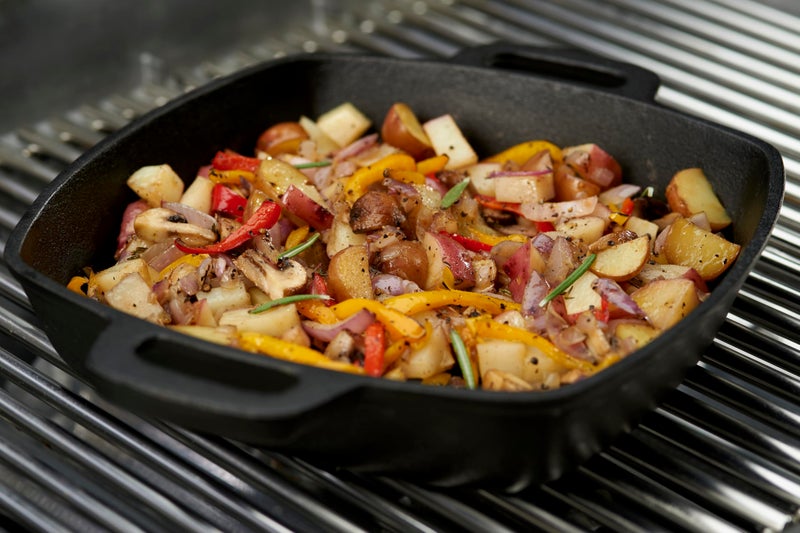 GrillPro 91658 Cast Iron Square Pan - Image 2