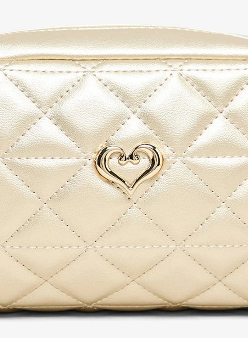 R&b  Quilted Cosmetic Pouch for Women | Best Price UAE