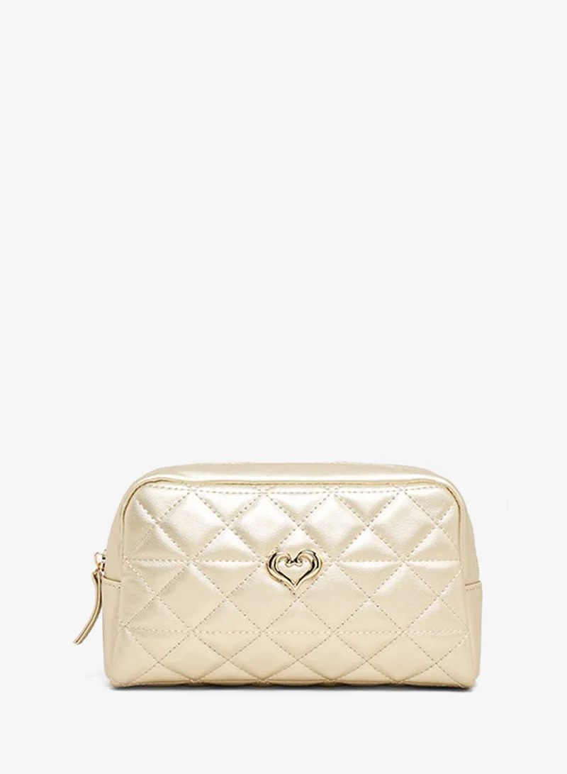 أر أند بي Quilted Cosmetic Pouch