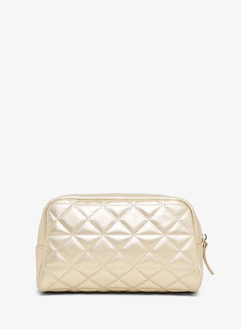 R&b  Quilted Cosmetic Pouch for Women | Best Price UAE