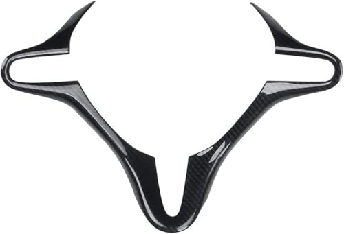 SZFKACCESS for Honda Civic 2006 2007 2008 2009 2010 2011 Steering Wheel Cover Trim Carbon Fiber Style Inner ABS one - Image 1