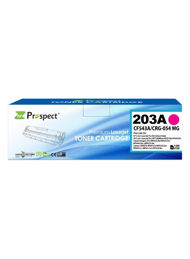Prospect Toner Cartridge 203A CF543A Magenta Laser Compatible with HP 203A CF540A for Printers HP Color LaserJet Pro M254dw 254nw Pro MFP M280nw M281fdw M281fdn ( Magenta ) - Image 4