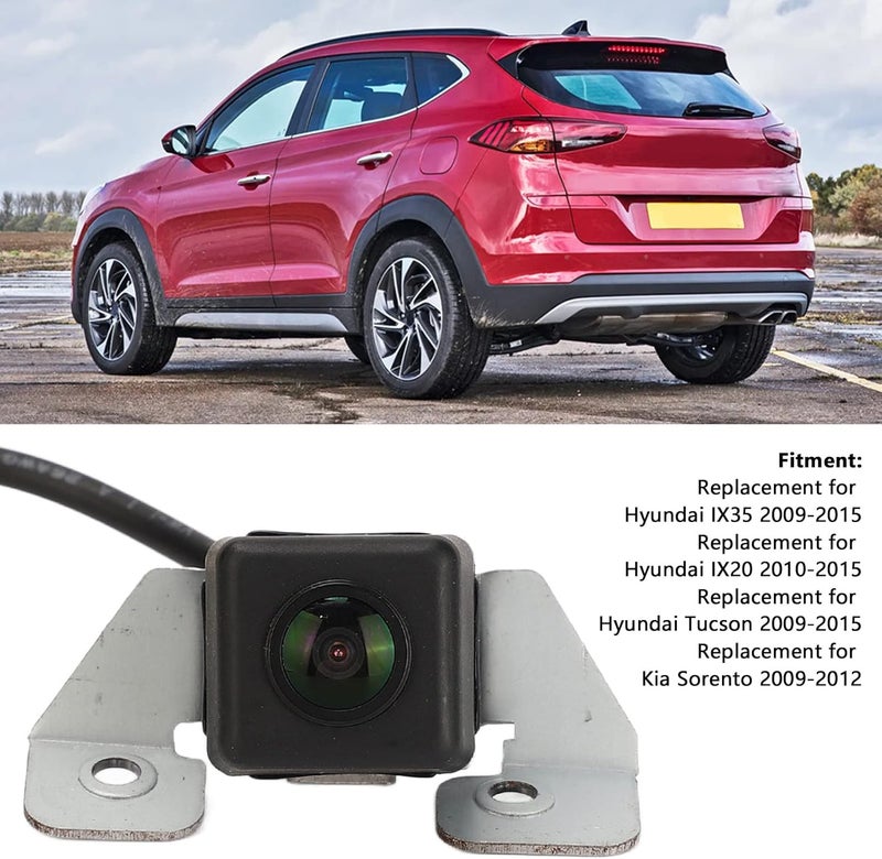 كلاراكو كاميرا احتياطية لوقوف السيارات الخلفية للسيارة، كاميرا احتياطية مقاومة للماء IP68 95790 2S011 95750 2B500 بديلة لسيارة هيونداي IX35 2009-2015 - Image 3
