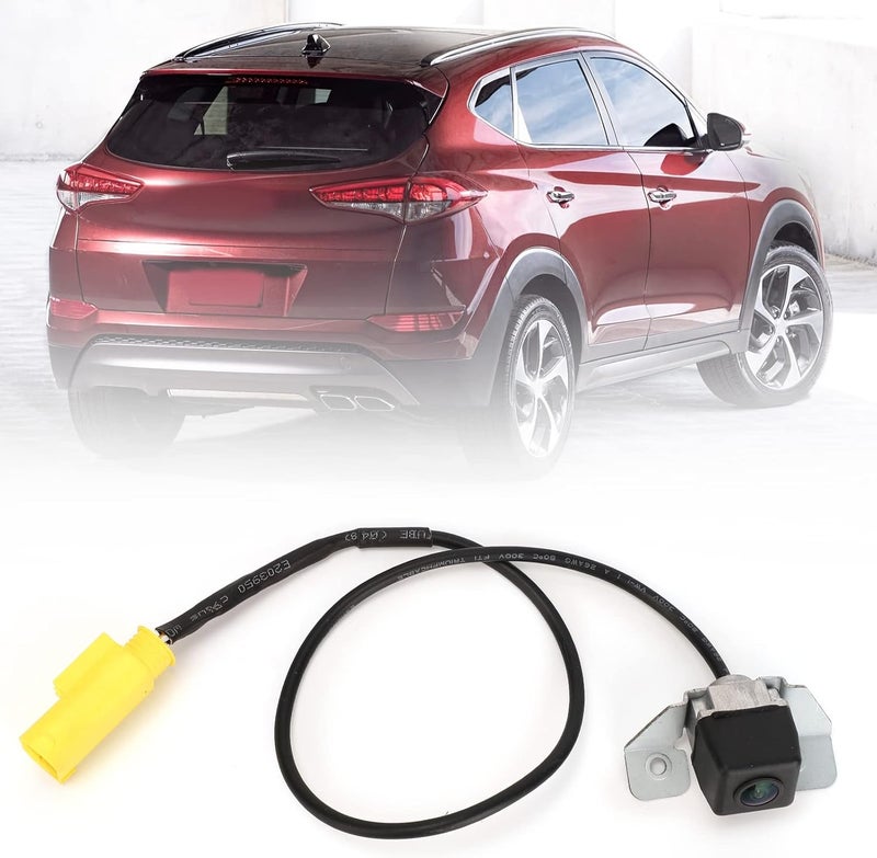 كلاراكو كاميرا احتياطية لوقوف السيارات الخلفية للسيارة، كاميرا احتياطية مقاومة للماء IP68 95790 2S011 95750 2B500 بديلة لسيارة هيونداي IX35 2009-2015 - Image 4