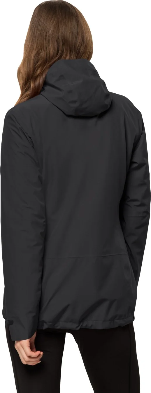 Jack Wolfskin Moonrise 3IN1 Women's Waterproof Outdoor Jacket 1115621-6000