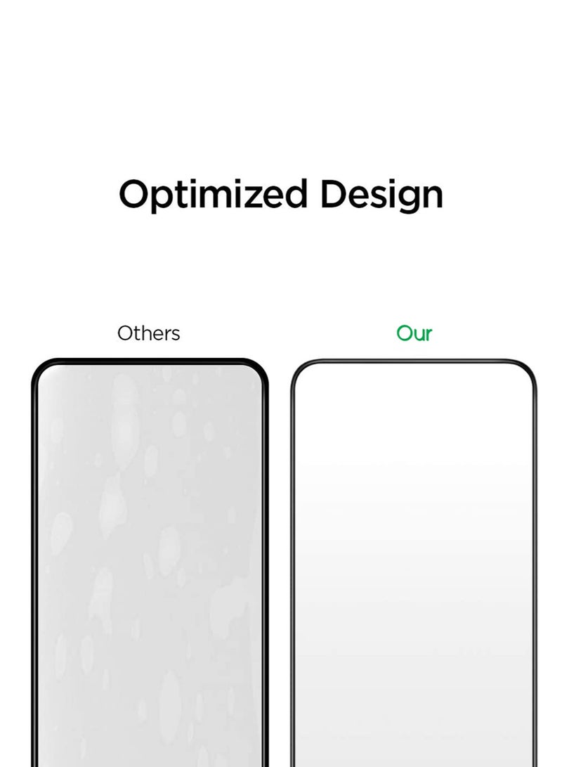 Wtech Apple iPhone 14 9D Matte Ceramic Full Coverage Screen Protector (MSCNMN) - Clear/Black - Image 5