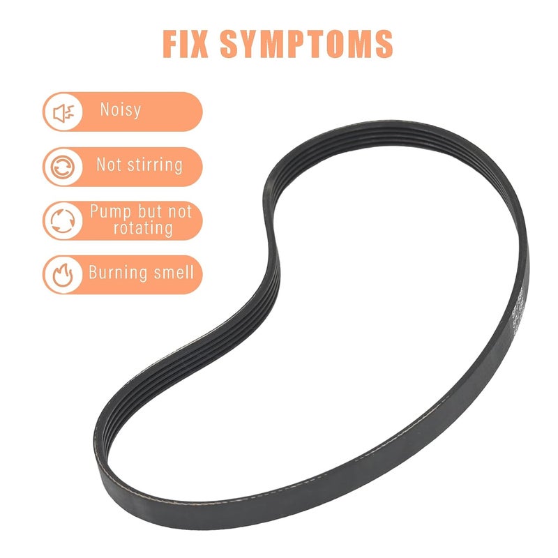 Delixike Fits General Electric Washer Drive Belt AP6024314 PS11736832 WH01X24180 - Image 3
