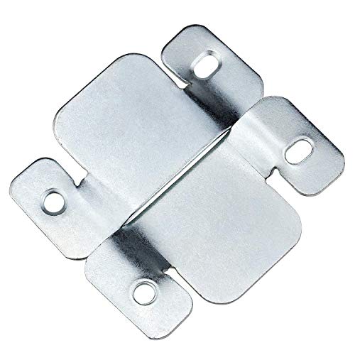 Cerpourt Metal Sectional Couch Connectors Furniture Interlocking,Sectional Sofa Fastener Software Bracket with Screws for Loveseat, Recliner, Chair or Chaise Lounge (4 Pcs) - Image 3
