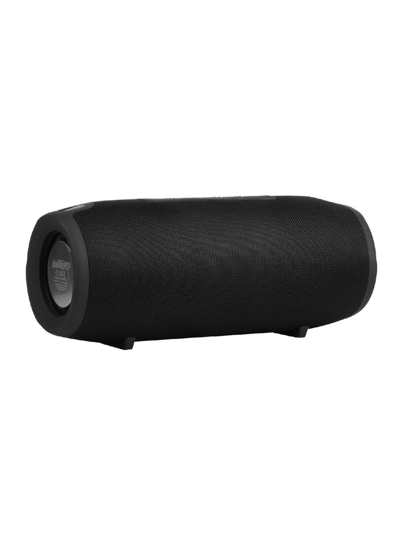JUICE Boom 360 Portable Bluetooth Speakers, IPX5 Waterproof Wireless Speaker with 5W Loud Stereo, 360 Degree Sound, Outdoor Speaker with 10m Bluetooth Range, Deep Bass, 15H Playtime Wireless Stereo for Home, Outdoors, Hiking- Black - Image 2