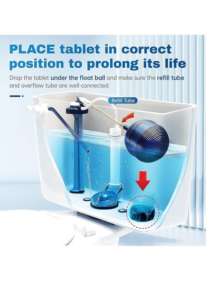 Flood Block Toilet Cleaner  - 12 Pcs - Image 2