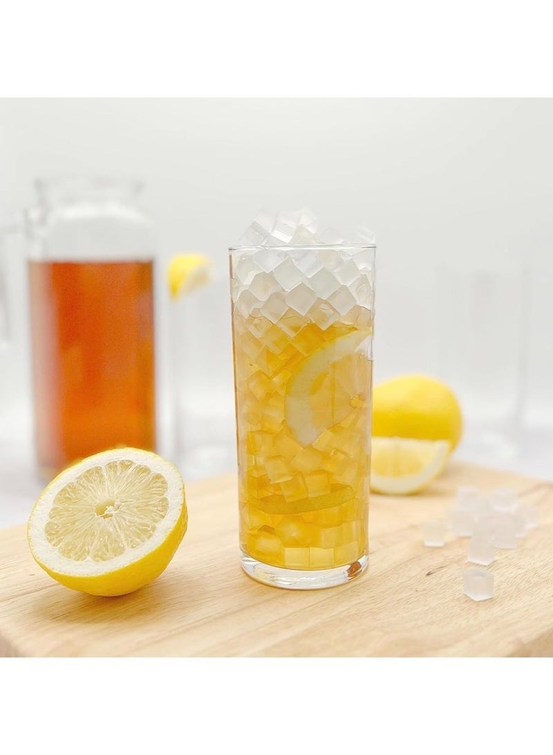 كلين ويف صينية مكعبات ثلج سيليكون صغيرة – قالب ثلج مسحوق سهل الفك مكون من 160 شبكة | ماكينة صنع ثلج مرنة ومناسبة للطعام وقابلة للتكديس لتخزين الكوكتيلات والقهوة والعصائر والفريزر - Image 3