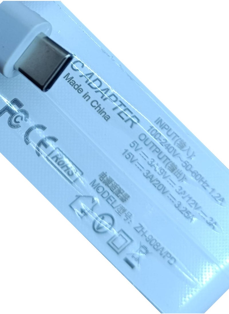 CSF 65W USB C TYPE C LAPTOP AC ADAPTER FOR HUAWEI  - Image 3