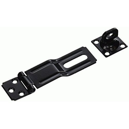 National Hardware N305-987 Safety 4-1/2In 4-1/2"" Hasps Black - Image 3