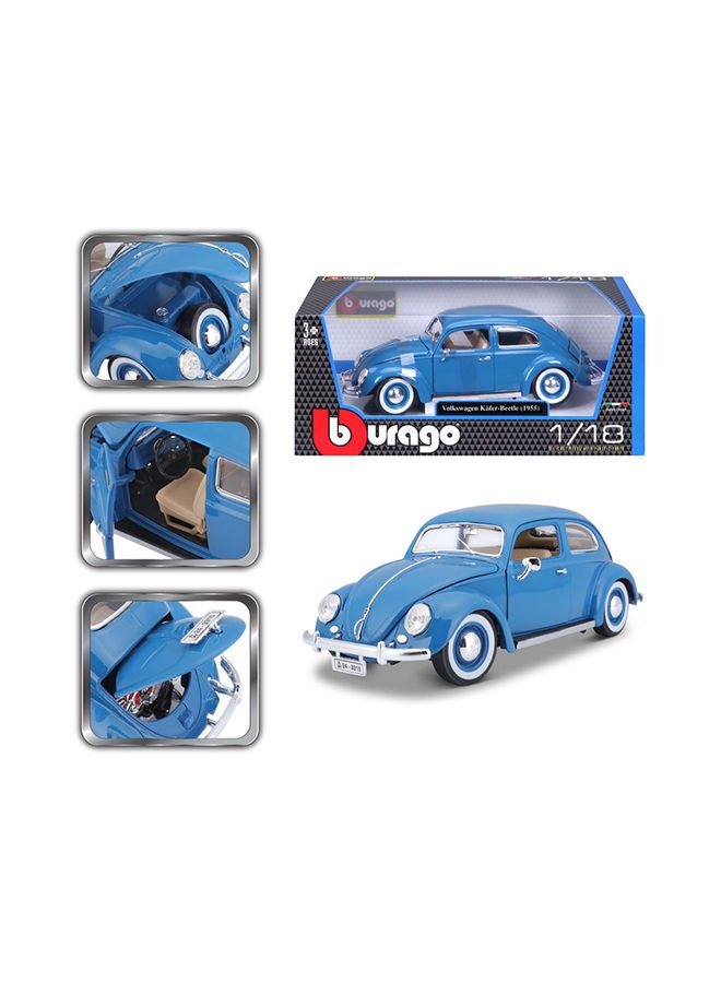 Bburago 1955 فولكس فاجن بيتل كافر بيج 1-18 سيارة دييكاست قد يختلف لونها - Image 3
