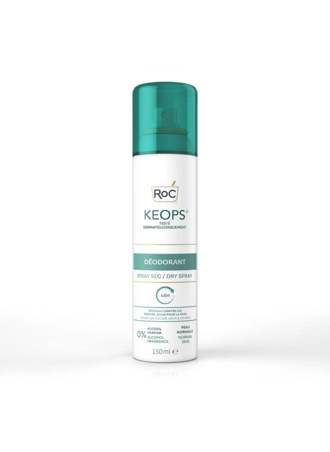 RoC - Keops Deo Spray Dry 150Ml - Image 1
