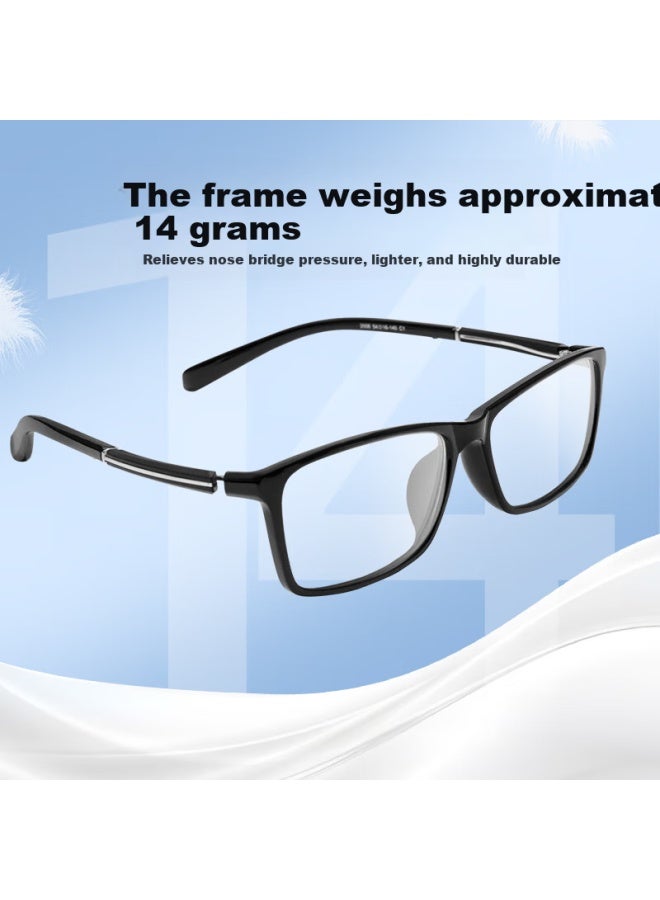 Gameking Blue Light Blocking Gl Uni Anti-radiation Non-prescription Eyewear Frame For Phone Computer Gaming Clear Lens 2006 Black - Image 1