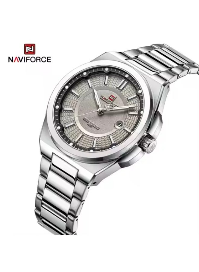 ساعة نافي فورس للرجال NF9212 S/GY