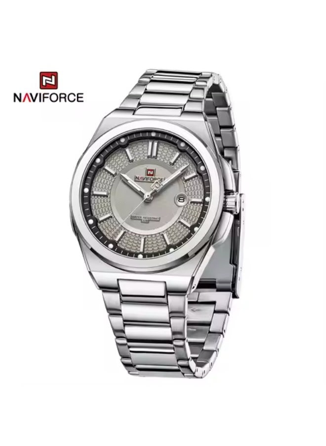 ساعة نافي فورس للرجال NF9212 S/GY