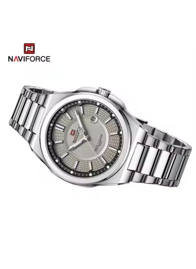 ساعة نافي فورس للرجال NF9212 S/GY