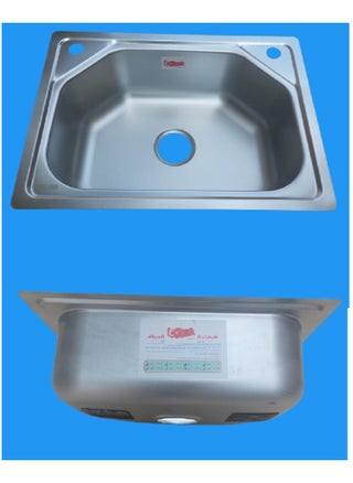 Stainless Kitchen Sink (Kitchen Sink 62 * 45 1mm Thickness + Automatic Cannon + mixer+ Drain)