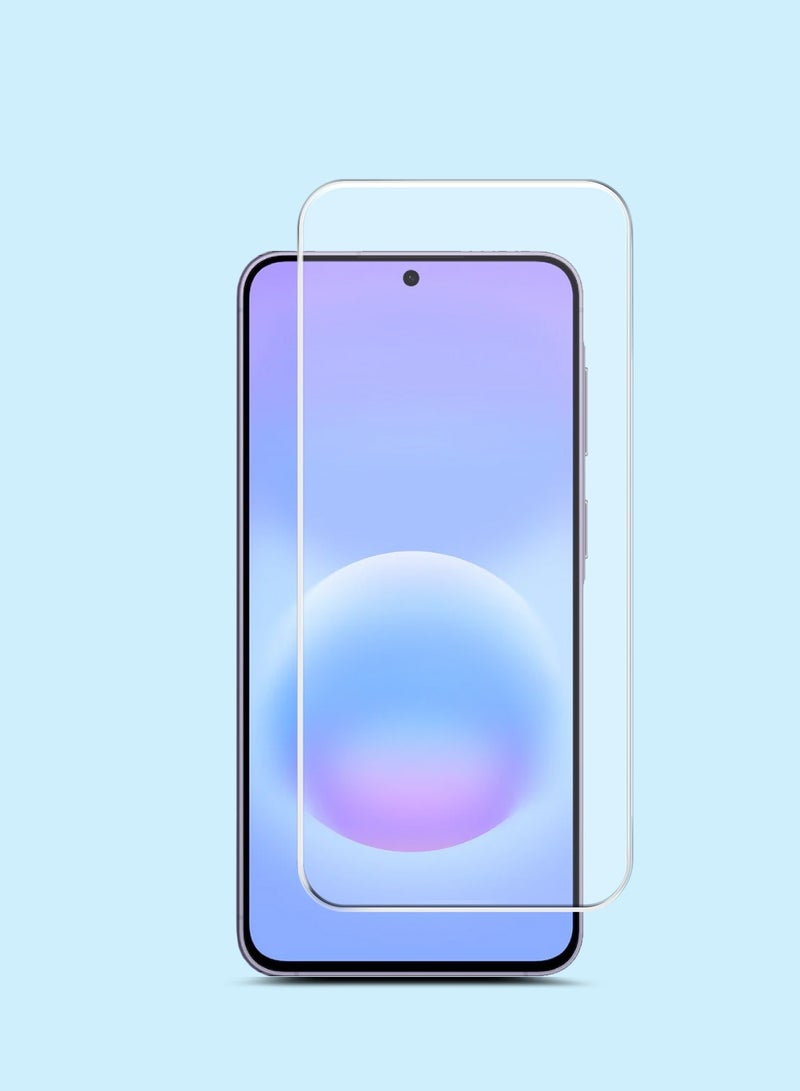 GMAX Samsung Galaxy A57 5G 2026 GMAX Premium Series Curved Edges 9H 2.5D Tempered Glass Screen Protector - Clear - Image 1