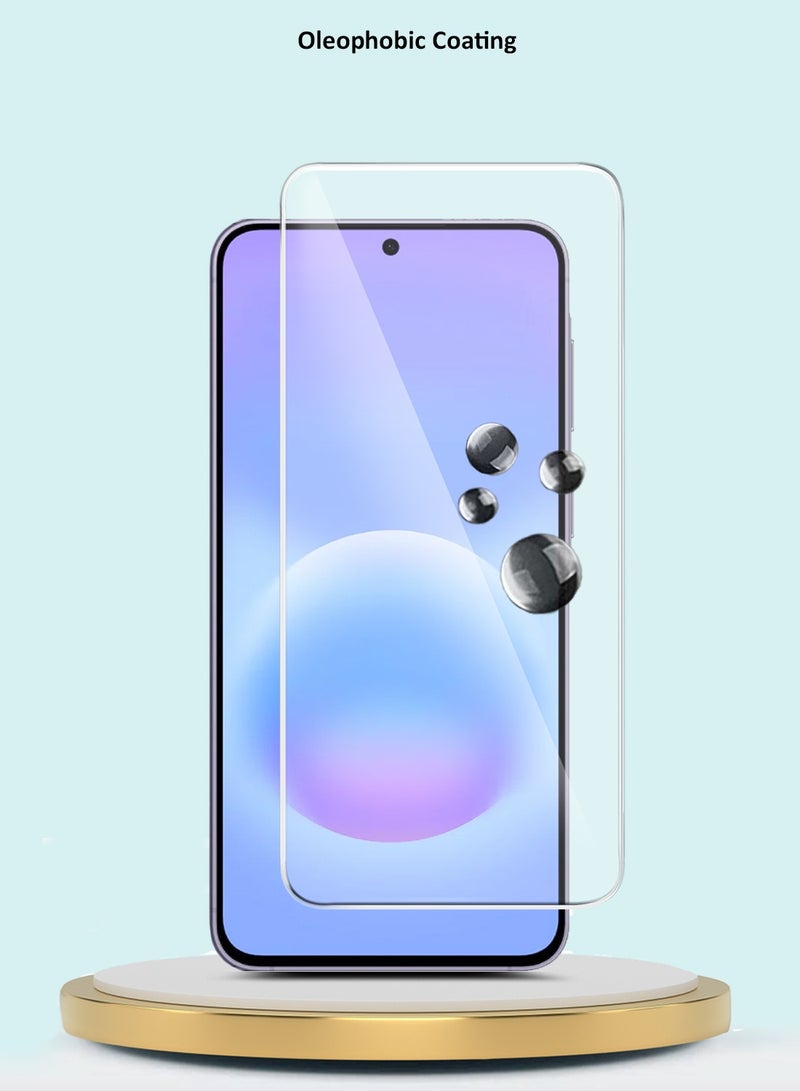 GMAX Samsung Galaxy A57 5G 2026 GMAX Premium Series Curved Edges 9H 2.5D Tempered Glass Screen Protector - Clear - Image 4