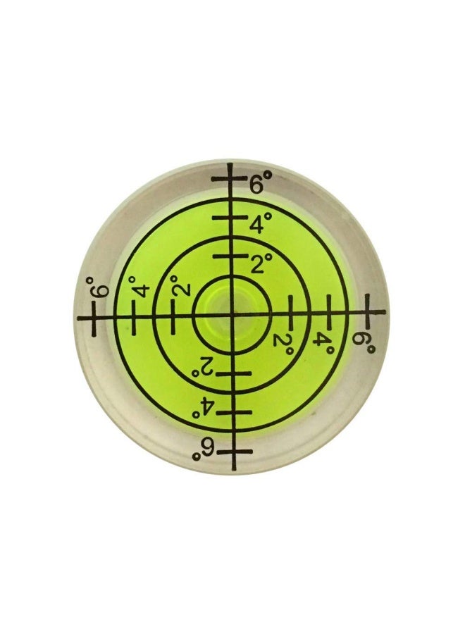 YOTOM 6 Pieces Bubble Spirit Level 32X7Mm Circular Level Bubble For Rv Travel Trailer Tripod Phonograph Turntable - Image 2