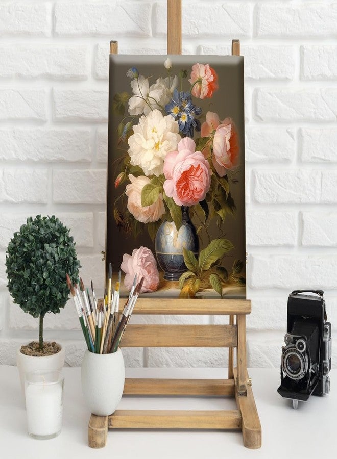 مجموعة ناتويالو للرسم بالأرقام مع إطار، مناسبة للمبتدئين من الكبار، مجموعة رسم أكريليك سهلة للكبار بالأرقام، مزهرية، مجموعة رسم بالأرقام مع إطار، هدية مثالية، مقاس 12 × 16 بوصة - Image 2