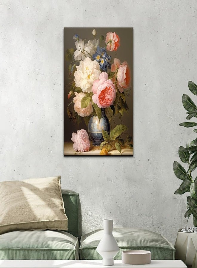 مجموعة ناتويالو للرسم بالأرقام مع إطار، مناسبة للمبتدئين من الكبار، مجموعة رسم أكريليك سهلة للكبار بالأرقام، مزهرية، مجموعة رسم بالأرقام مع إطار، هدية مثالية، مقاس 12 × 16 بوصة - Image 3