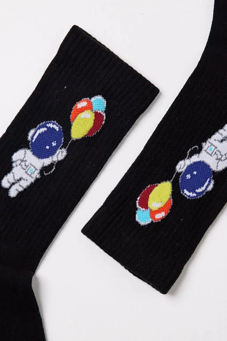 Katia&Bony Astronaut Socks - Black
