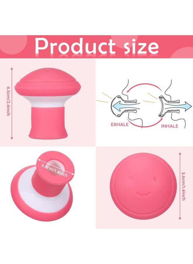 Harrycle 4 Pieces Face Exerciser Facial Yoga for Skin Tighten Firm Jaw ExercisercReducer Double Chin Breathing Device Neck Toning Face Slimming Trainer Tool for Women Lift Skin and Tone - Image 2