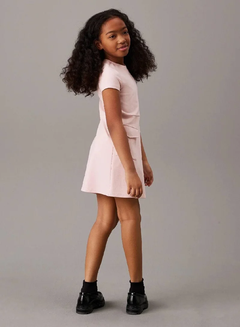 Calvin Klein Jeans Flared Punto Pocket Dress