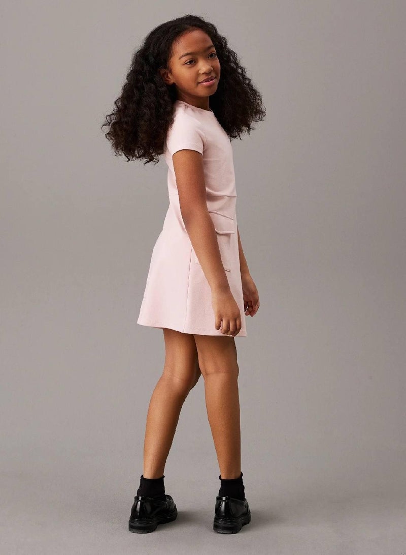 Calvin Klein Jeans Flared Punto Pocket Dress - Image 2