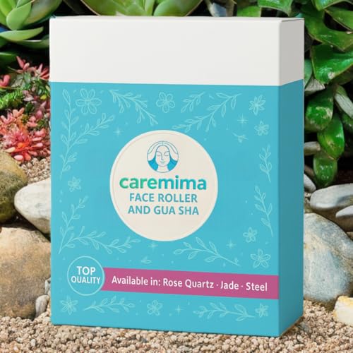 CAREMIMA Stianless Steel & Gua Sha Set | Skin Tightening Anti-Aging Facial Roller Massager for Women & Men | Skin Care Tool for Face, Neck, Eye to Reduce Wrinkles, Fine Lines, Jawline - Image 2