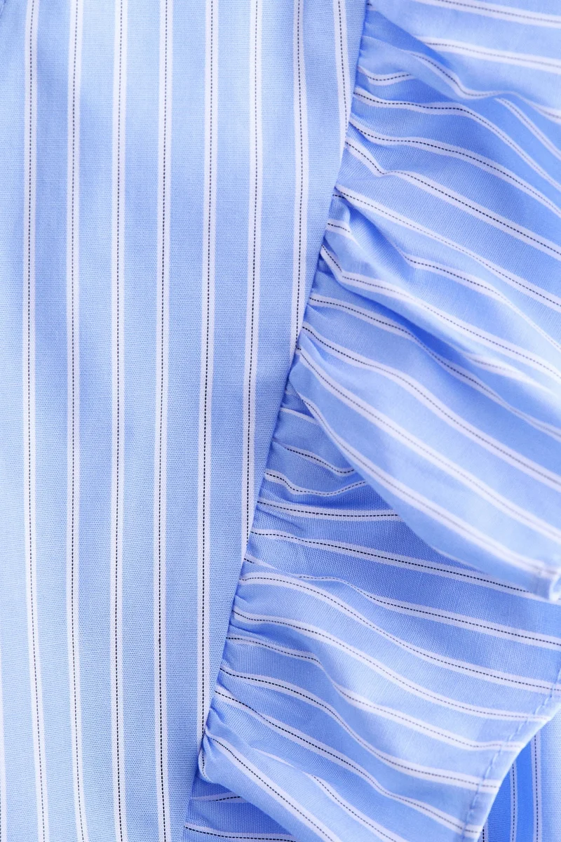 H&M  Poplin wrap blouse for Women | Best Price UAE