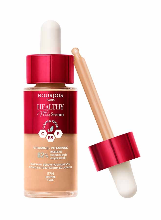 BOURJOIS PARIS سيروم فاونديشن هيلثي ميكس 57 برونز - Image 1