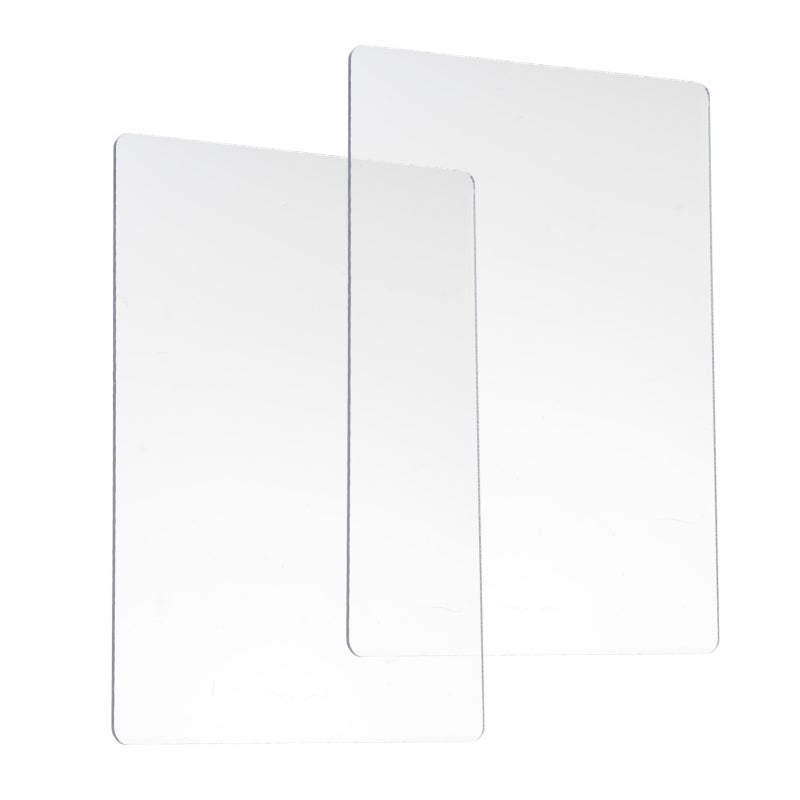 Standard Cutting Pads 2PCS Polycarbonate Plastic Plate for Embossing Machine 20x15cm/7.86x5.9in Suitable for A5 Die Cutting and Embossing Machine for Embossing Crafting - Image 1