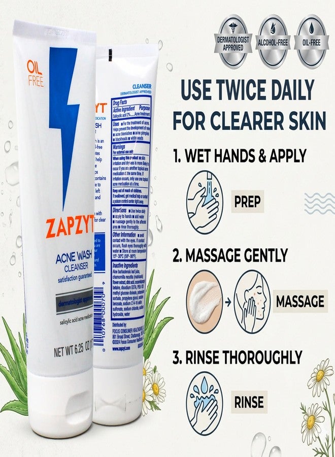 ZAPZYT Acne Wash 6.25 oz (Pack of 8) - Image 2