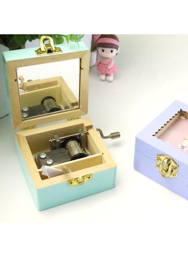 Colorful Wooden Music Box Cute Wooden Patch Music Box Student Creative Gift Birthday Gift Wholesale-Color:Section B  - Image 5
