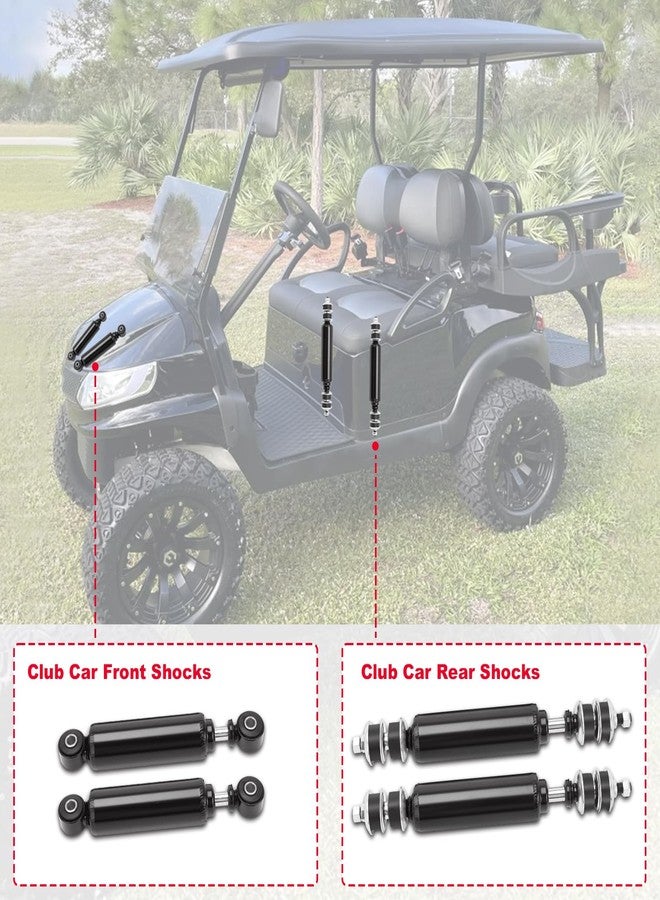TEMSONE Golf Cart Front and Rear Shock Absorbers Compatible with 2004-up Precedent G&E, 1988-up Club Car DS G&E Replace#1010991, 1015813, 1014235, 1014236 - Image 4