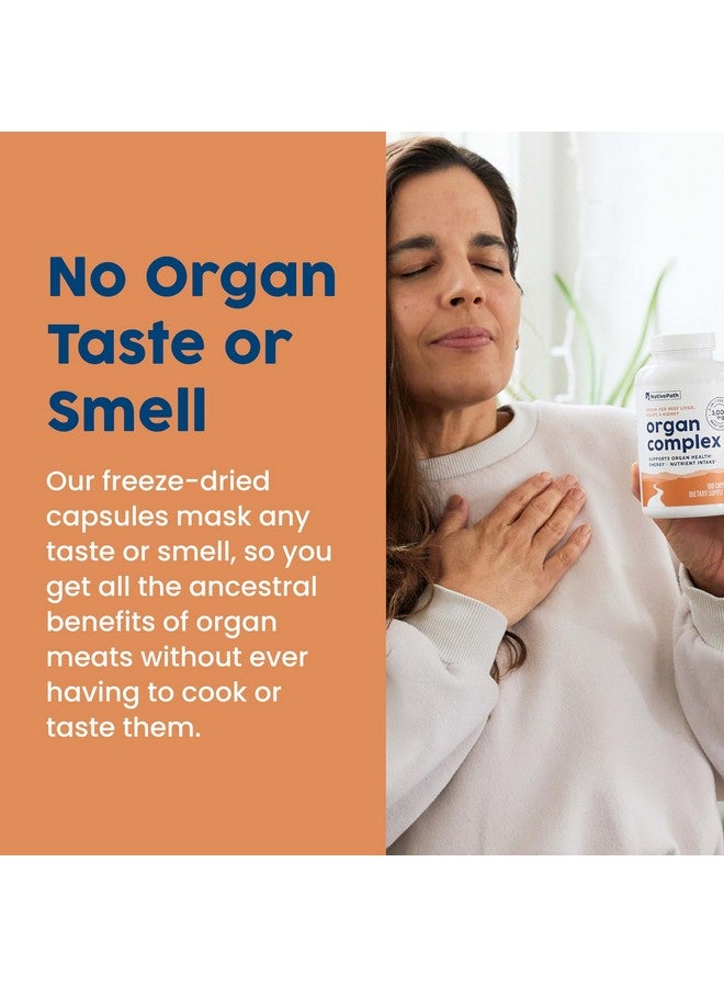 NativePath Grass Fed Beef Organ Complex - Liver, Heart, Kidney Supplement for Energy & Immune Support - New Zealand Sourced, 30 Servings - Image 5