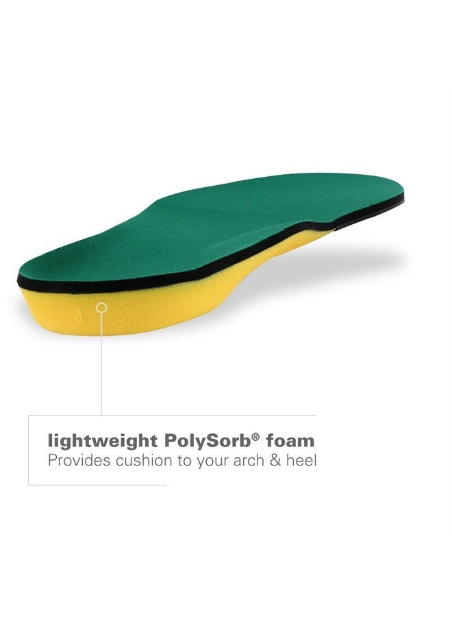 Spenco Polysorb Heavy Duty Maximum All Day Comfort and Support Shoe Insole Women's 11-12.5 / Men's 10-11.5  - Image 3
