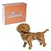 Larcele Micro Building Blocks Animal Set DIY Mini 3D Building Toy Bricks824 Pieces KLJM05Golden Retriever - Image 2