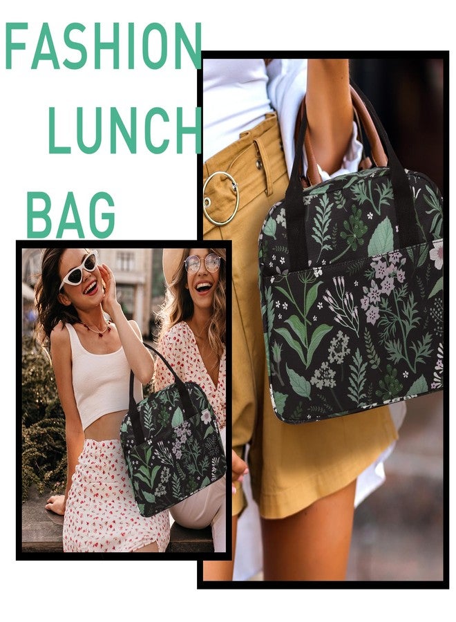 VLM Lunch Bag for Adults,Lunch Box for Women Men，Reusable Insulated Lunch Tote，Small Leakproof Cute Lunch Cooler with High Capacity for Work,Picnic,Camping - Image 5