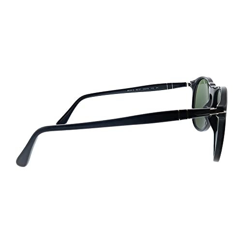 Persol PO9649S Aviator Sunglasses, Black/Green, 55 mm - Image 4