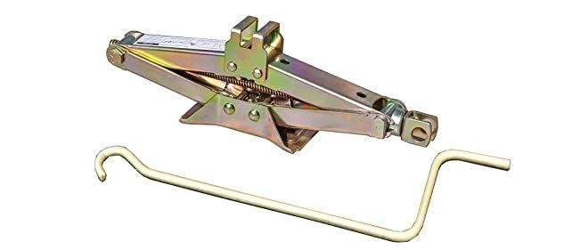 DHANVINE 3 Ton Car Scissor Jack with Rod Compatible with Compatible with Volkswagen Virtus - Image 1