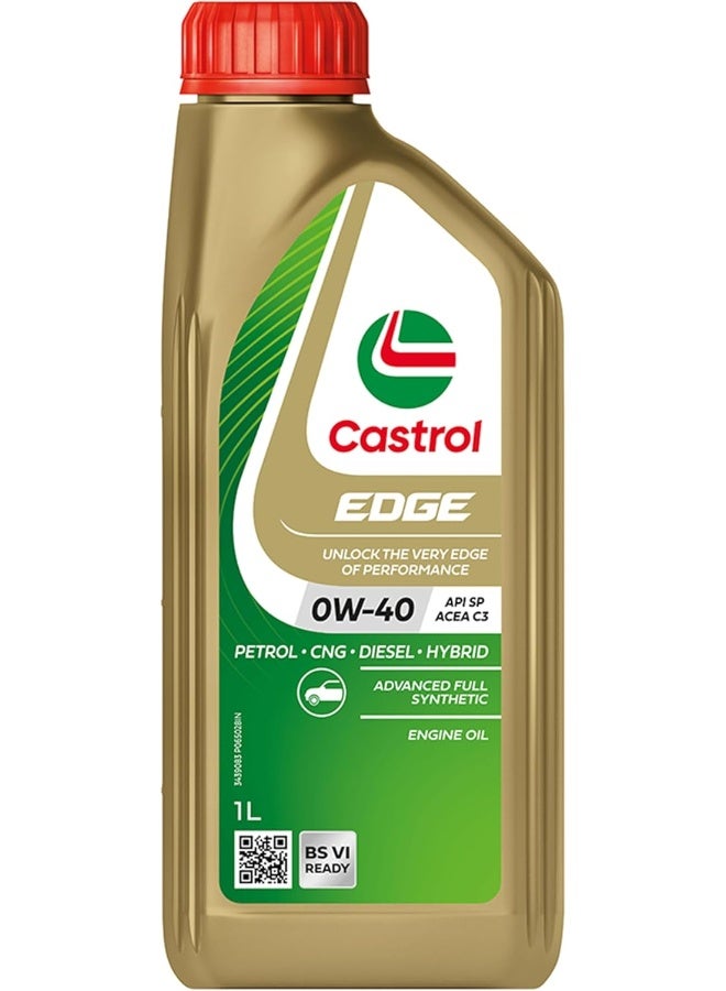 Castrol زيت محرك كاسترول إيدج 0W-40 الاصطناعي الكامل المتقدم - Image 1